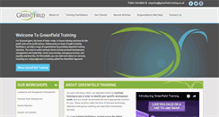 Desktop Screenshot of greenfield-training.org