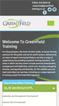Mobile Screenshot of greenfield-training.org